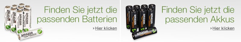 Batterien und Akku Finder