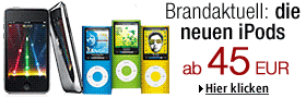 Brandaktuell: Die neuen Apple iPods