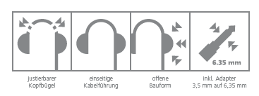 Kopfhoerer Spezifikationen