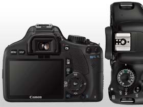 Das ergonomische Design und der 7,7 cm gro&szlig;e Clear View LCD-Monitor sorgen bei der EOS 550D f&uuml;r Anwenderkomfort pur.