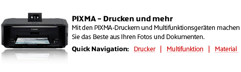 Canon PIXMA Drucker und Multifunktionsger�te