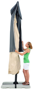 Schneider Sonnenschirm 782-02 RHODOS ca. 300x300cm, quadratisch, natur - Weitere Features