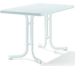 Boulevard Klapptisch 133/W mit mecalit&reg;-PRO-Dekorplatte