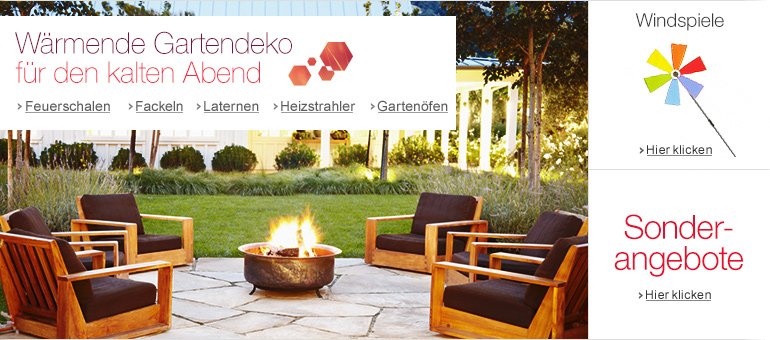 Amazon.de: Gartdendekoration