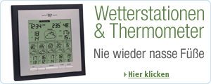 Wetterstationen - Nie wieder nasse Füße