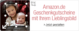 Amazon.de Geschenkgutscheine mit eigenem Foto