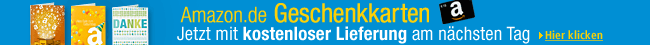 Amazon.de Geschenkkarten mit kostenloser Lieferung am n�chsten Tag.