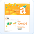 Geschenkgutscheine per E-Mail