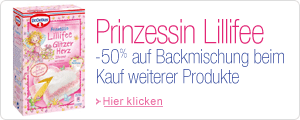 Backen mit Prinzessin Lillifee