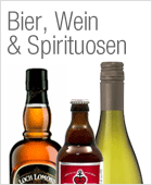 Bier, Wein, Spirituosen