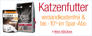 Katzenfutter im Spar-Abo