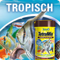 Tropisches Zierfischfutter