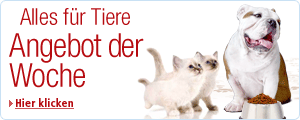 Alles für Tiere - Angebot der Woche
