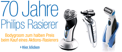 Philips Bodygroom 50 Prozent reduziert