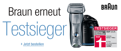 Braun erneut Testsieger