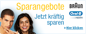 Sparangebote Braun und Oral-B
