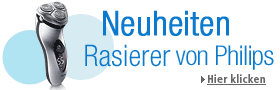 Philips Rasierer Neuheiten