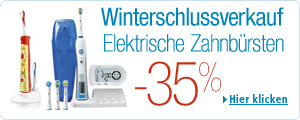 Winterschlussverkauf elektrische Zahnb�rsten