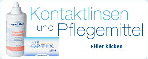 Kontaktlinsen und Pfelgemittel