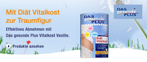 Das gesunde Plus Di�t Vitalkost Vanille