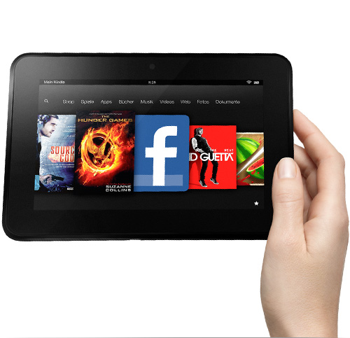 Kindle Fire HD: Vorderansicht