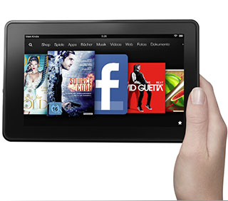 Kindle Fire: Vorderansicht