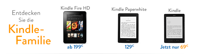 Entdecken Sie die neue Kindle-Familie