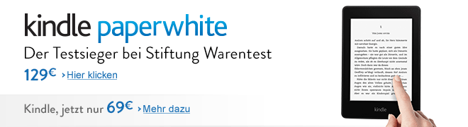 Kindle Paperwhite: der Testsieger bei Stiftung Warentest