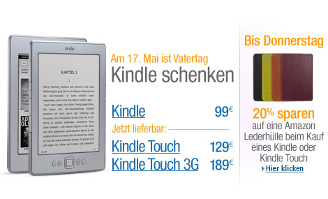 Zum Vatertag: Kindle schenken1
