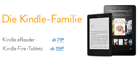 Die Kindle-Familie