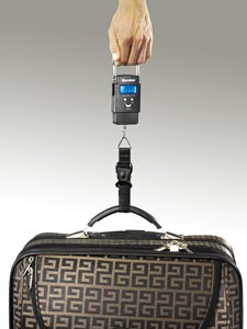 Mobile, digitale Gepaeckwaage