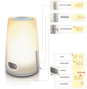 Philips Wake-up light HF3471