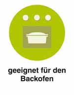 Geeignet f&uuml;r den Backofen