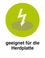 Geeignet f&uuml;r die Herdplatte