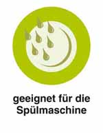 Geeignet f&uuml;r die Sp&uuml;lmaschine