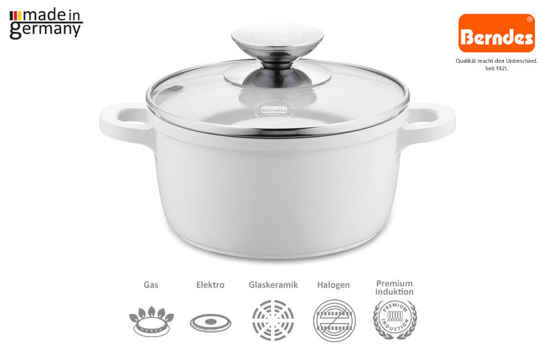 Berndes 032145 Vario Click Induction White Aluguss