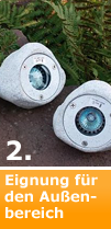 Eignung f�r den Au�enbereich