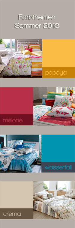 Fleuresse Farbthemen Sommer 2013