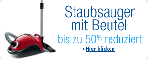 Staubsauger mit Beutel