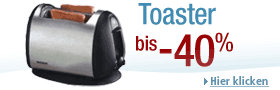 Toaster
bis -40% reduziert