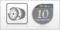 Inverter Direct Drive-Motor mit 10 Jahren Garantie