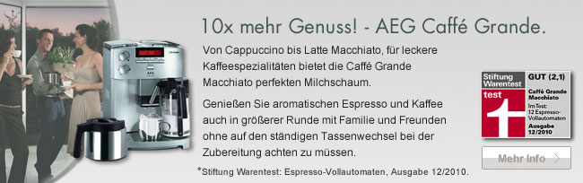 AEG Electrolux: Vollautomaten
