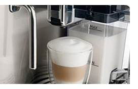 Das System f�r Milchkaffee-K�stlichkeiten