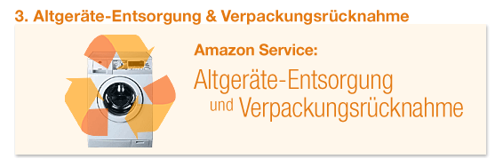 Altartikel-Entsorgung, Batterie- & Verpackungsr�cknahme