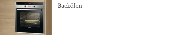 Siemens Backoefen und Herde