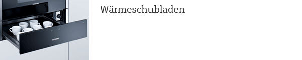 Siemens Waermeschubladen