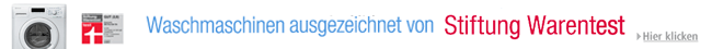 Getestete Geräte von Stiftung Warentest (01/13)