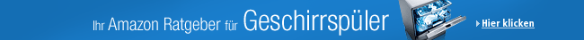Amazon-Ratgeber f�r Geschirrsp�ler