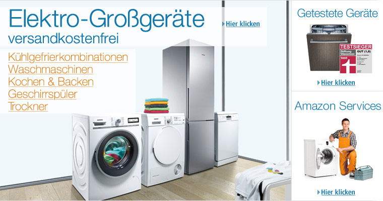Elektro-Grossgeraete versandkostenfrei