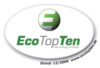 Ausgezeichnet von EcoTopTen